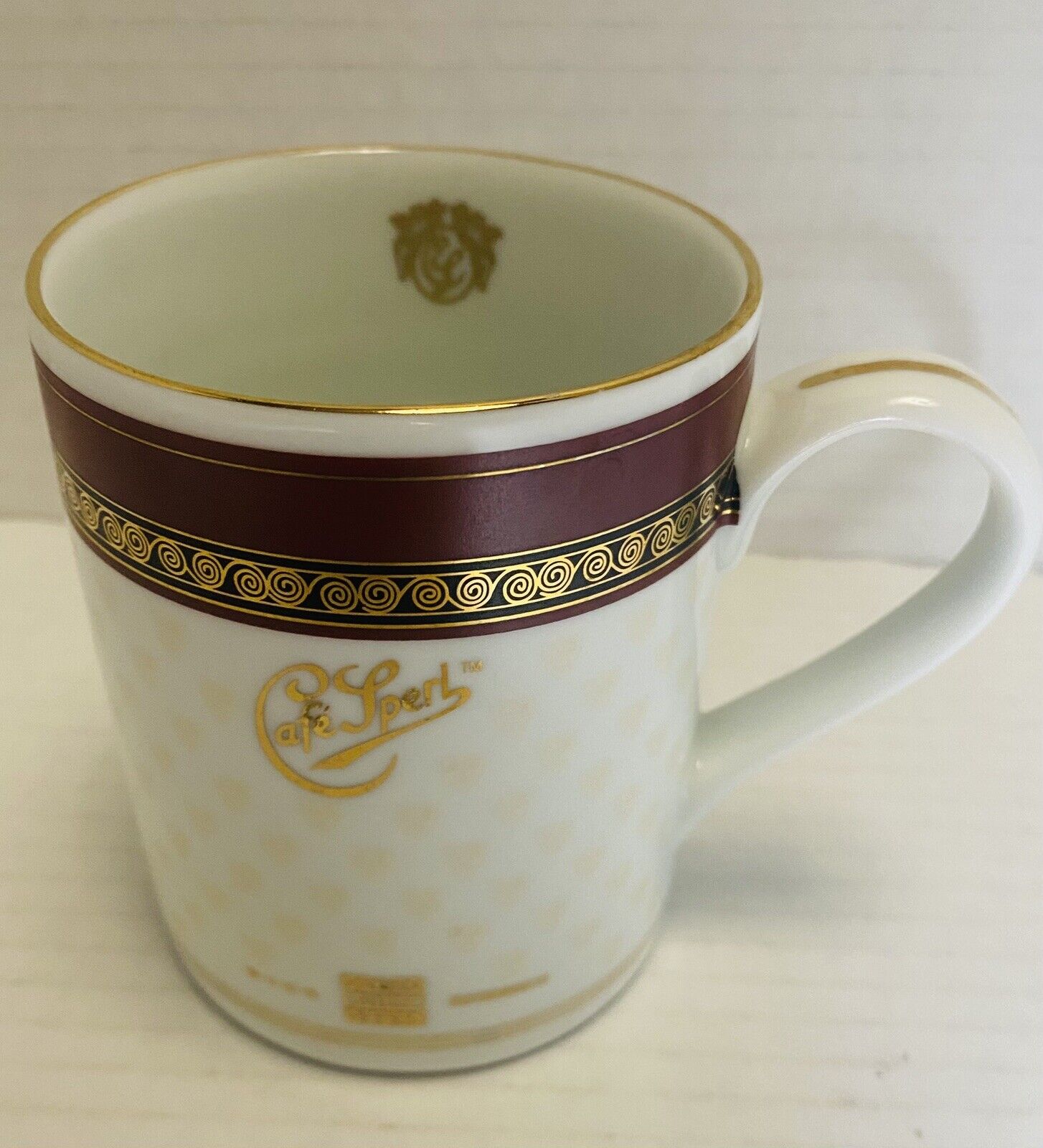 Vienna Austria CAFE’ SPERL EUROPEAN COFFEEHOUSE Exclusive Mug EUC Vintage