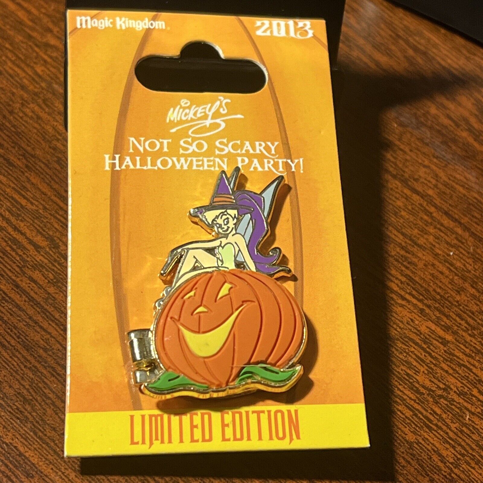 Disney 2013 Mickey\'s Not So Scary Halloween Party Tinker Bell  LE 3000 Pin WDW
