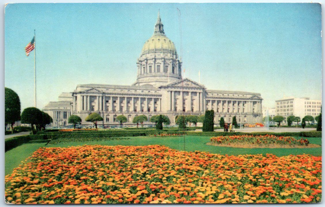 Postcard - City Hall - San Francisco, California