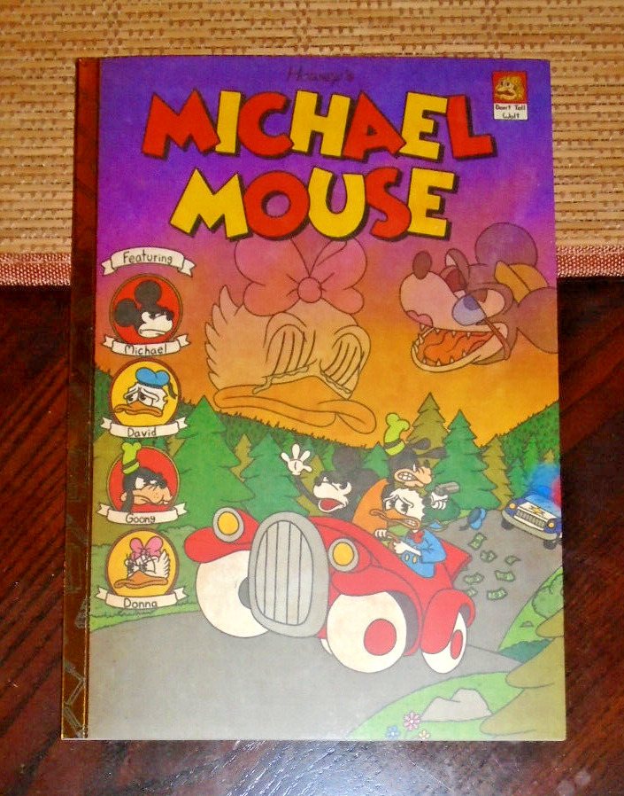 Michael Mouse 1 / Floating World Comics / Golden Book Binding Parody Indie Comic