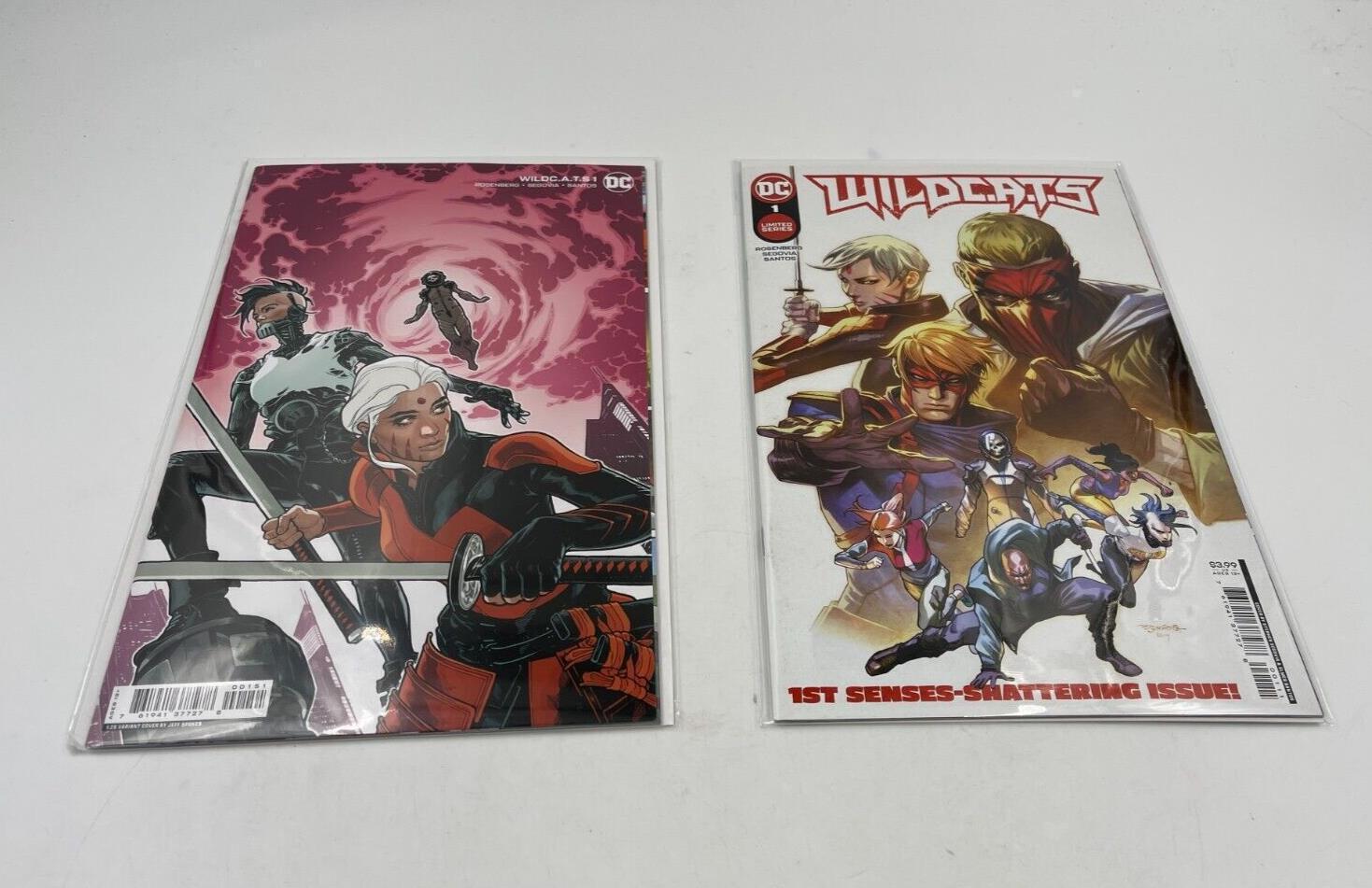 Wildcats #1 Cover A and 1:25 Spokes Cover Variant Set Lot of 2 Books DC 2022