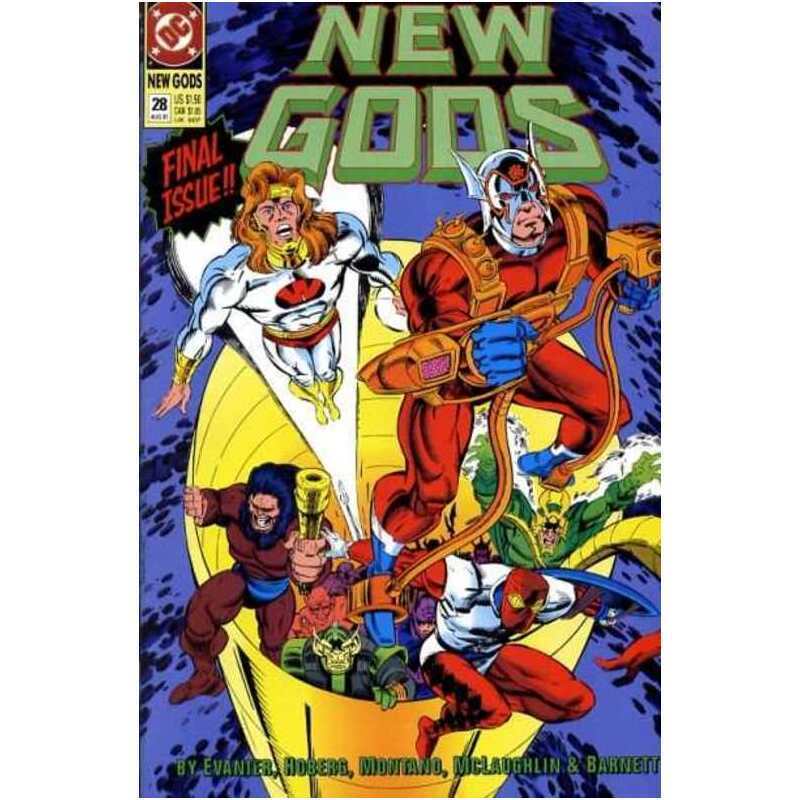 New Gods (1989 series) #28 in Near Mint minus condition. DC comics [m;
