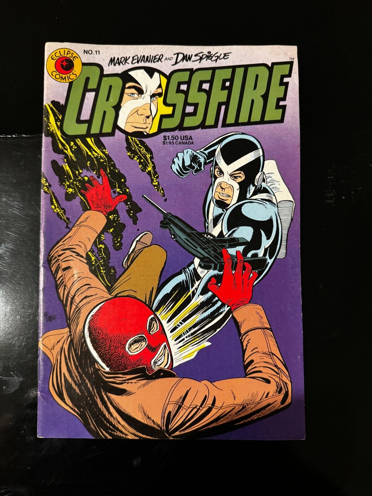 Eclipse Comics CROSSFIRE #11 May 1985