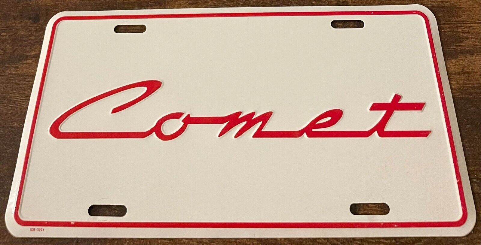 Mercury Comet Booster License Plate 1969 1970 1971 1972 1973 1974 1975 1976 1977