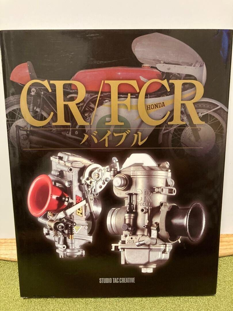 Honda CR750/CYB350/RC164/RC149/RC166/RC160/ Bible CR/FCR Carburetor Book Rare