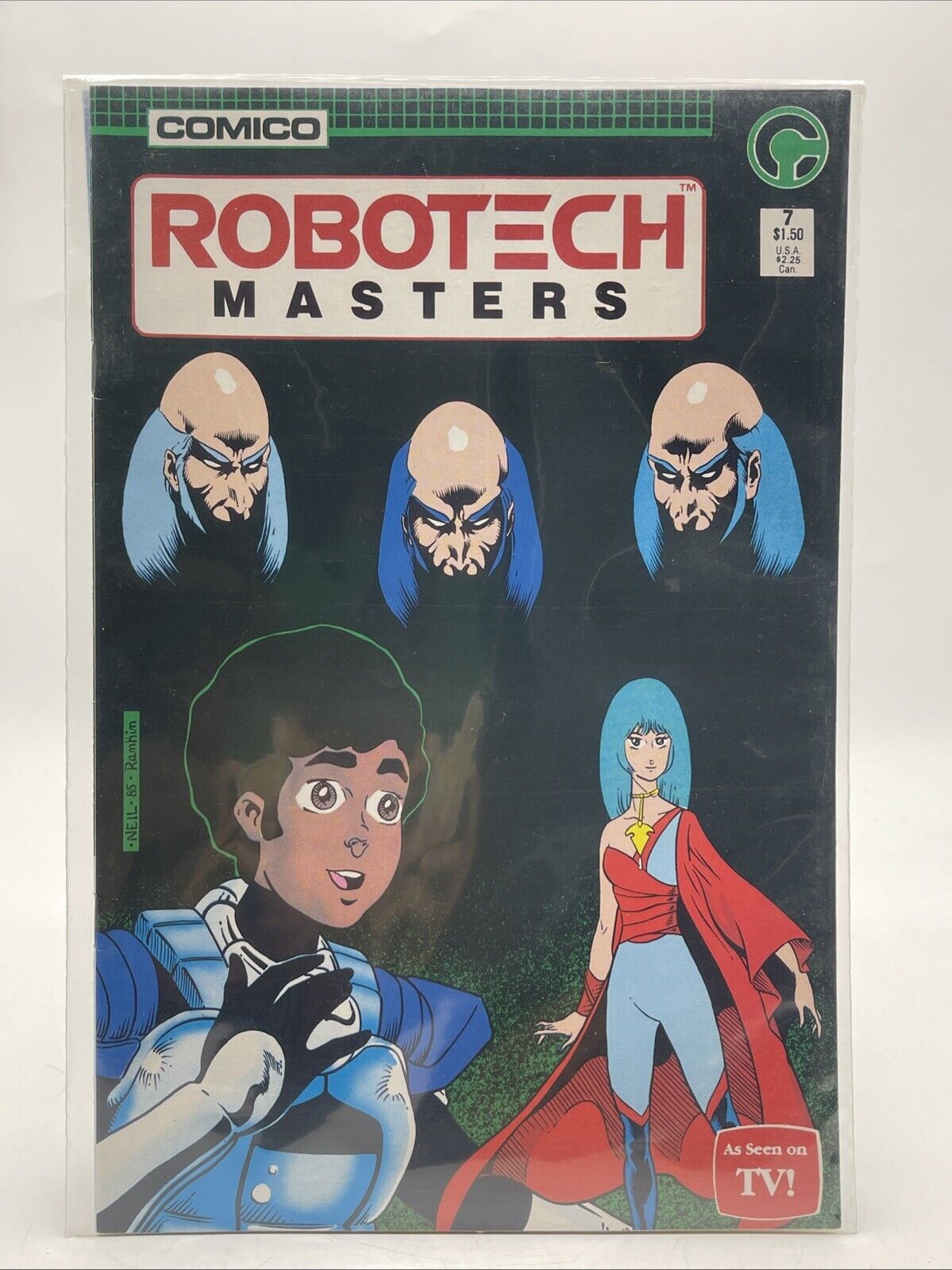 Comico Robotech Masters #7 April 1986