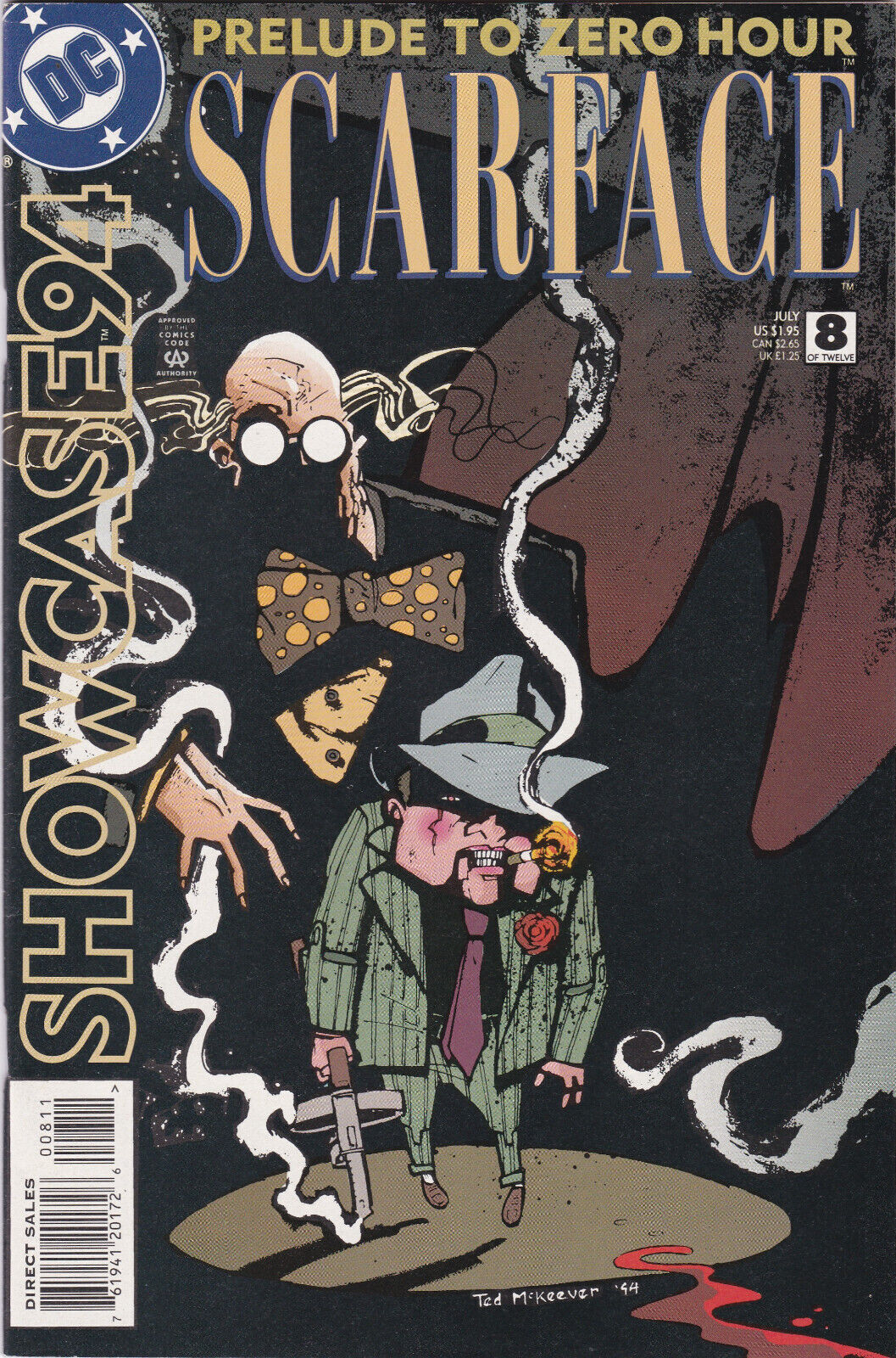 Showcase '94  #8, (1993) DC Comics, High Grade,Scarface