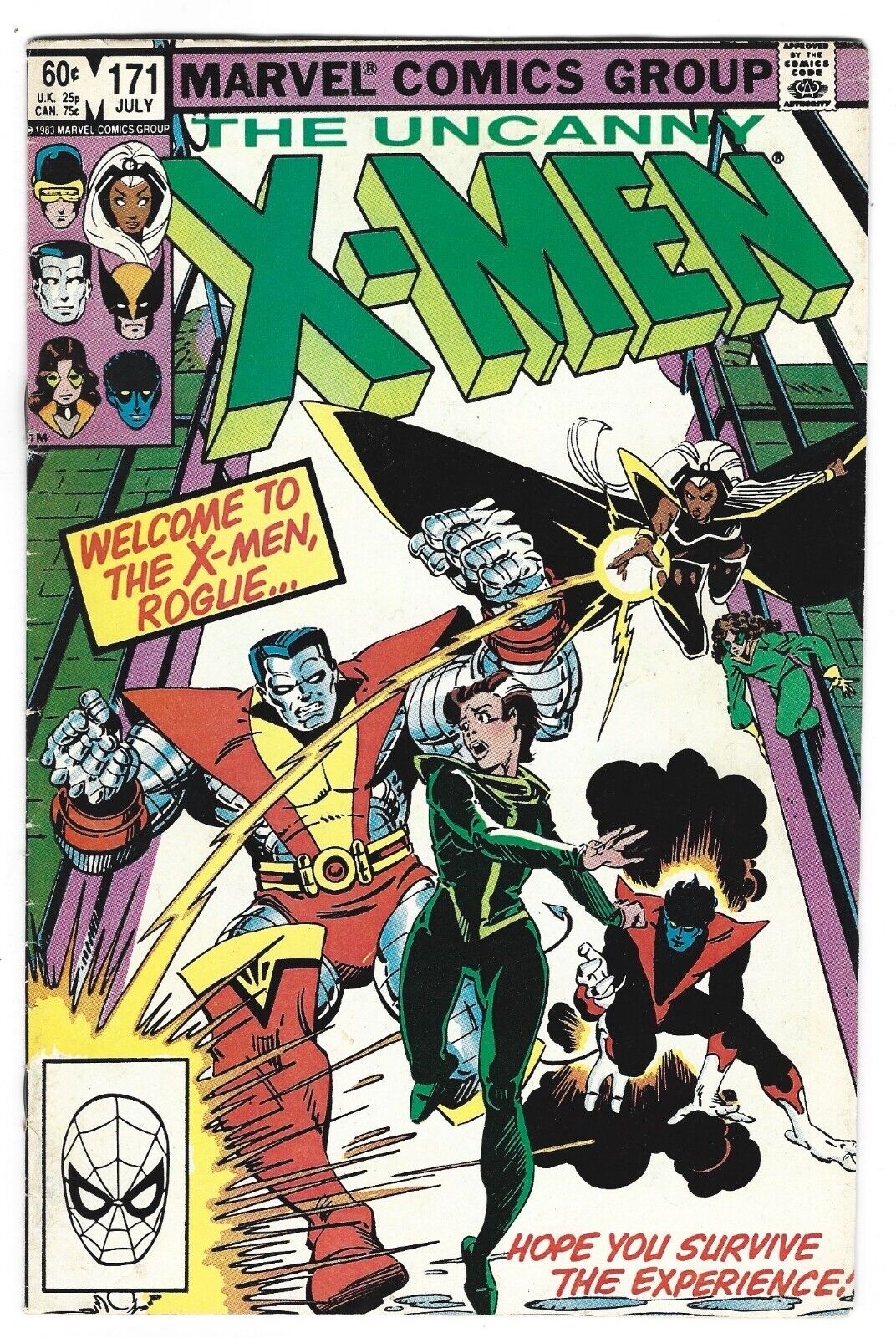 The Uncanny X-Men  #171   July 1983.