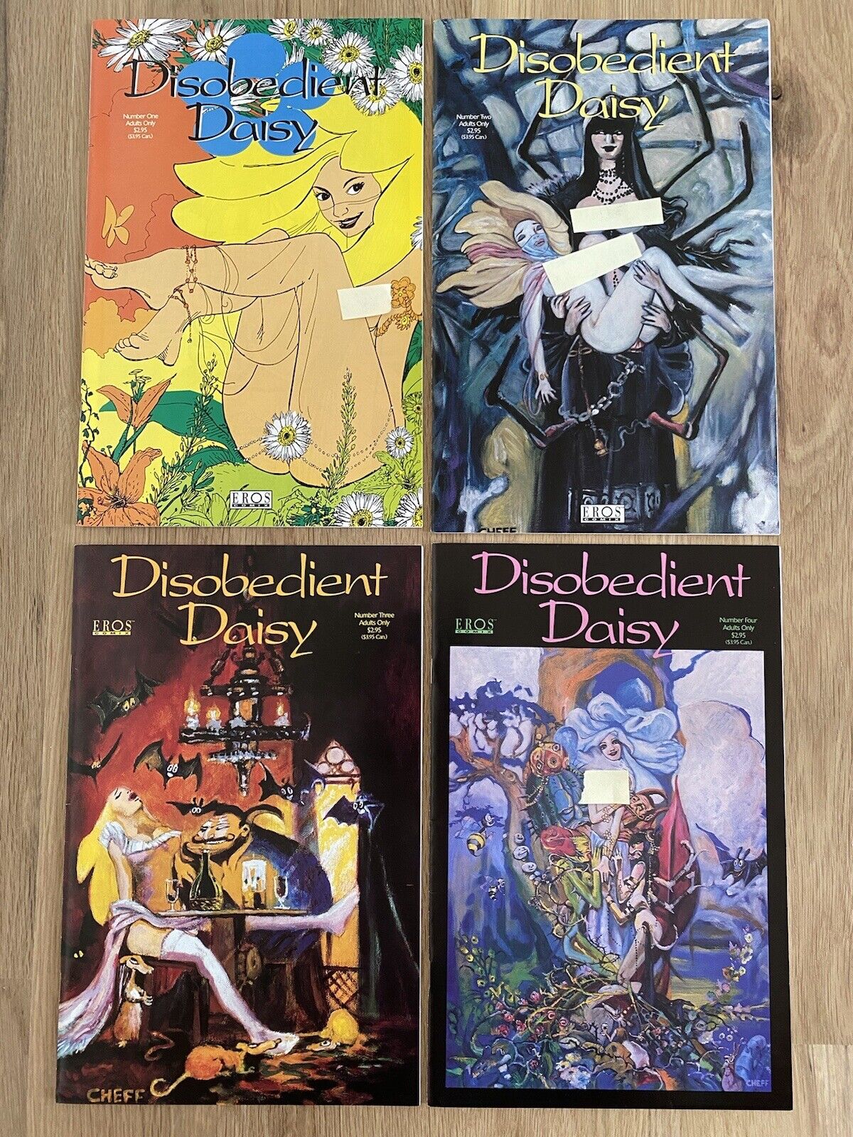 Disobedient Daisy #1-4 (1995; Complete Series/Set; 2,3) VF-/VF