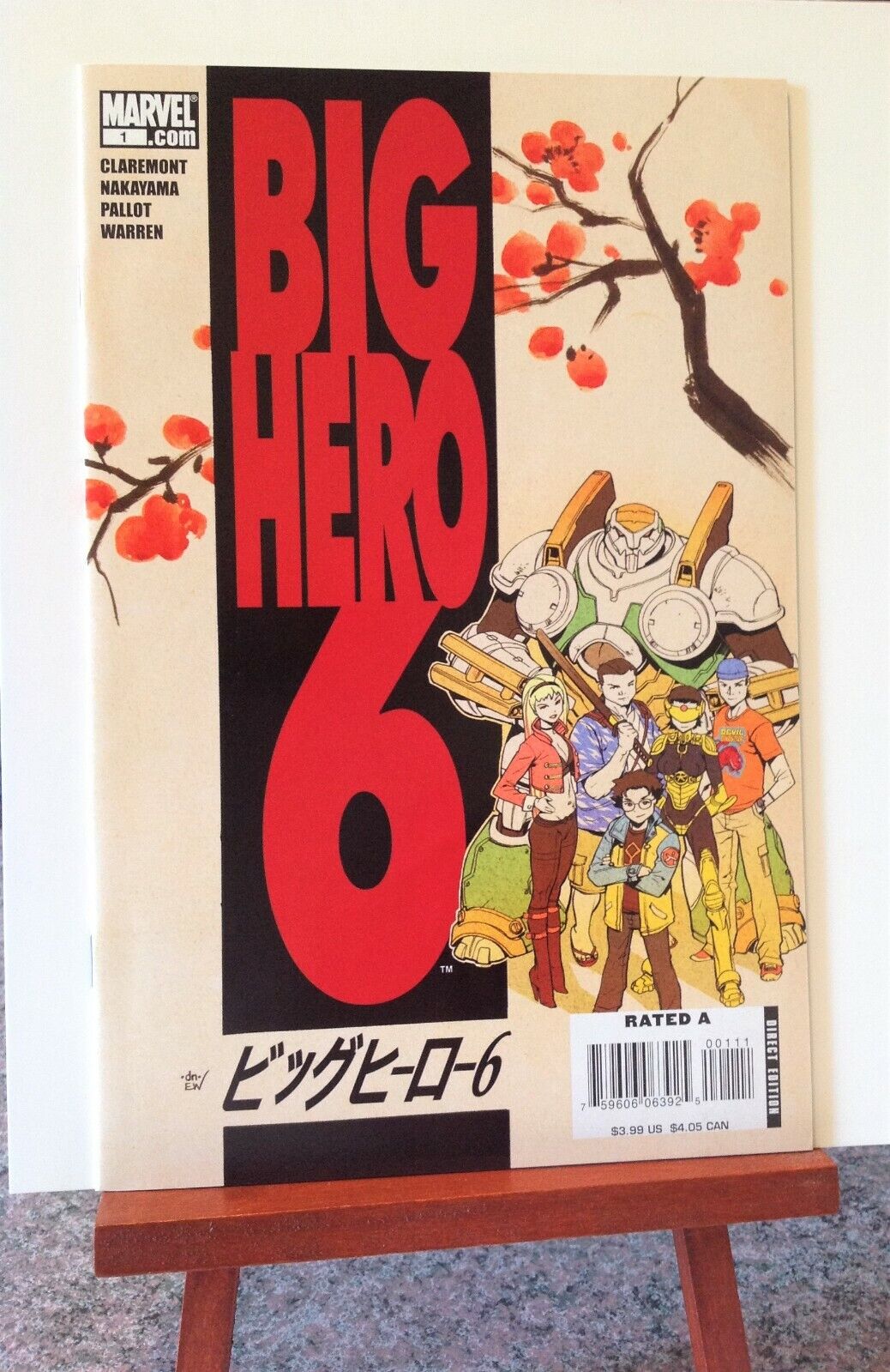 Big Hero Six #1 #2 #5 2008 1st Appearances Key Books