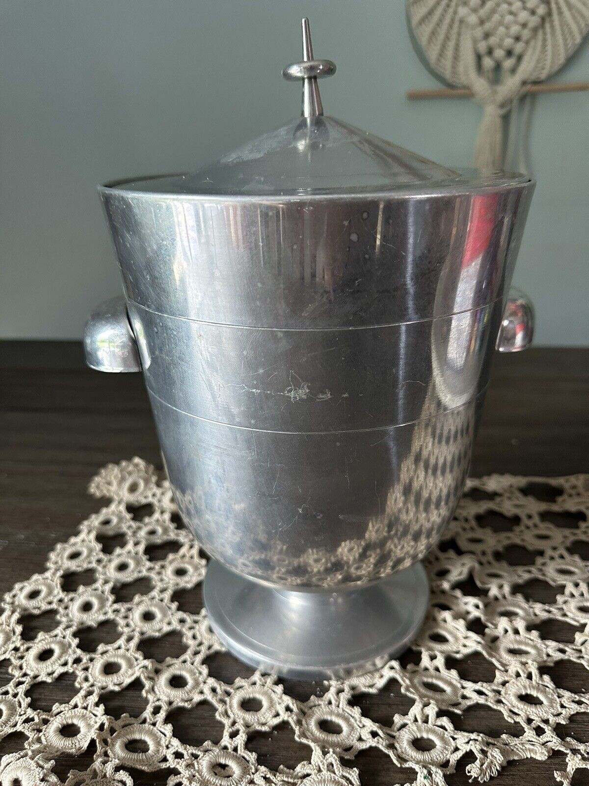 Nasco Italian Aluminium Ice Bucket  Vintage