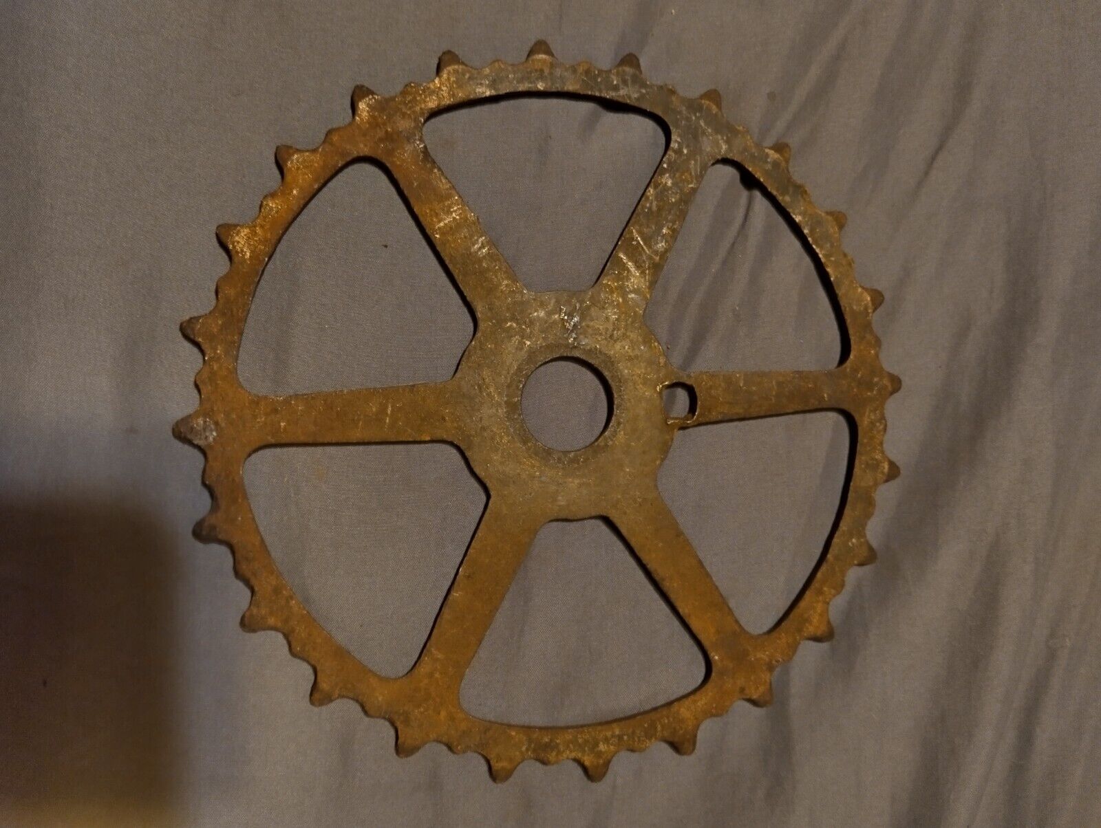 Early 1900s Bicycle Chainring 
