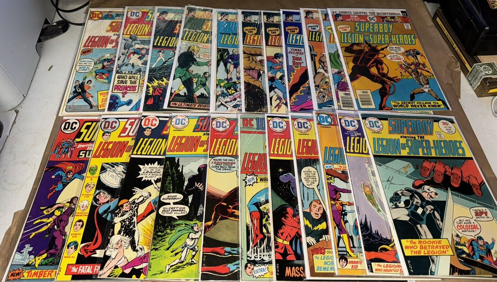 SUPERBOY AND THE LEGION OF SUPERHEROES #197-313 + Annuals Lot Of 122 Comic Books