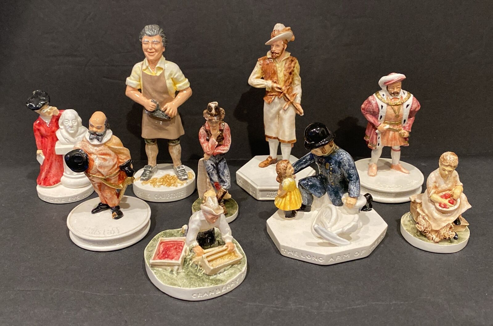 Sebastian Miniatures SML Figurines Limited Editions Lot of 9 Figurines Vintage