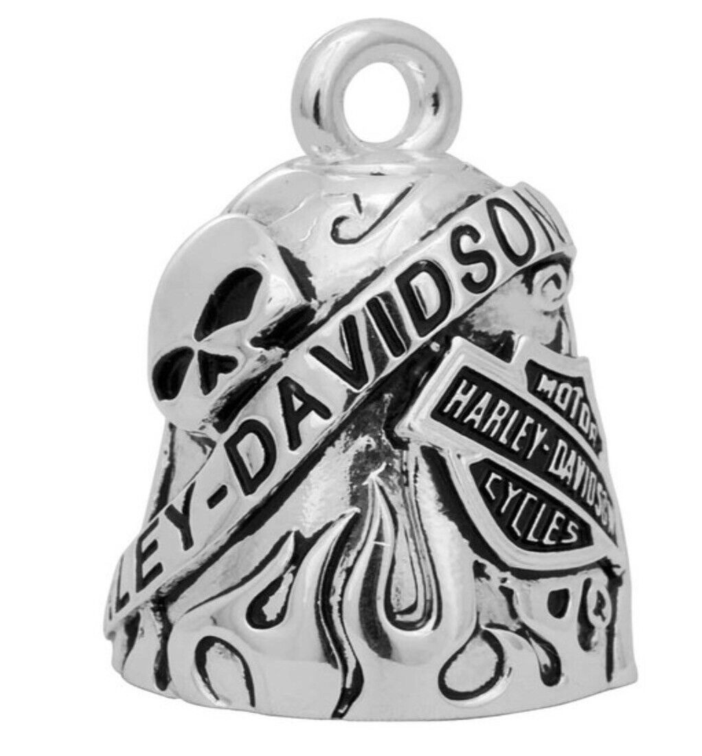 Harley Davidson Class of It\'s Own Skull Bar & Shield Ride Bell HRB044
