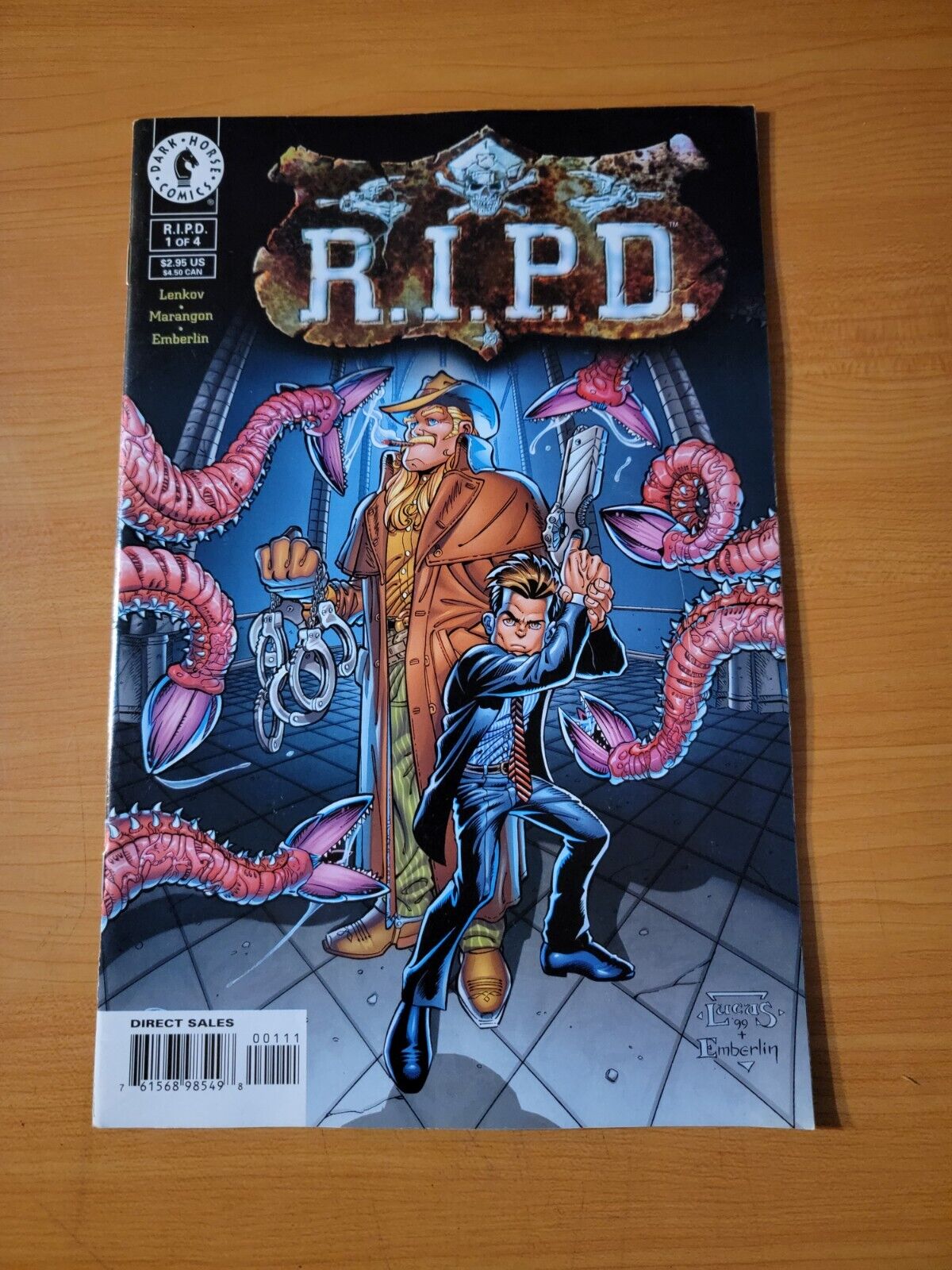 R.I.P.D. #1 ~ NEAR MINT NM ~ 1999 Dark Horse Comics