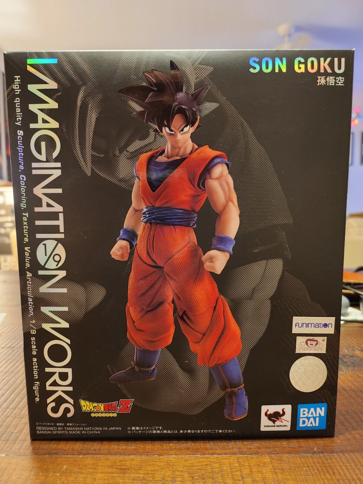Imagination Works 1/9th Scale Dragon Ball Z Goku Action Figure