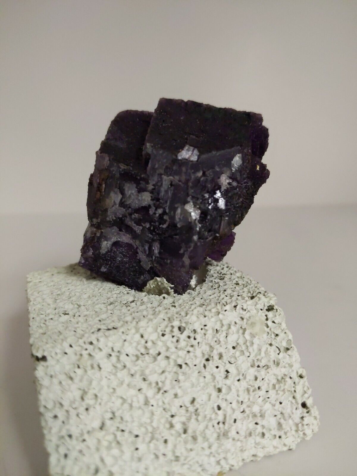 Rocks- Purple Fluorite Rosiclare, Illinois
