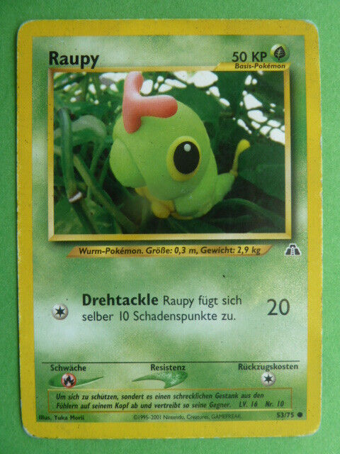 Pokemon - Raupy - German 53/75 (1995-2001)
