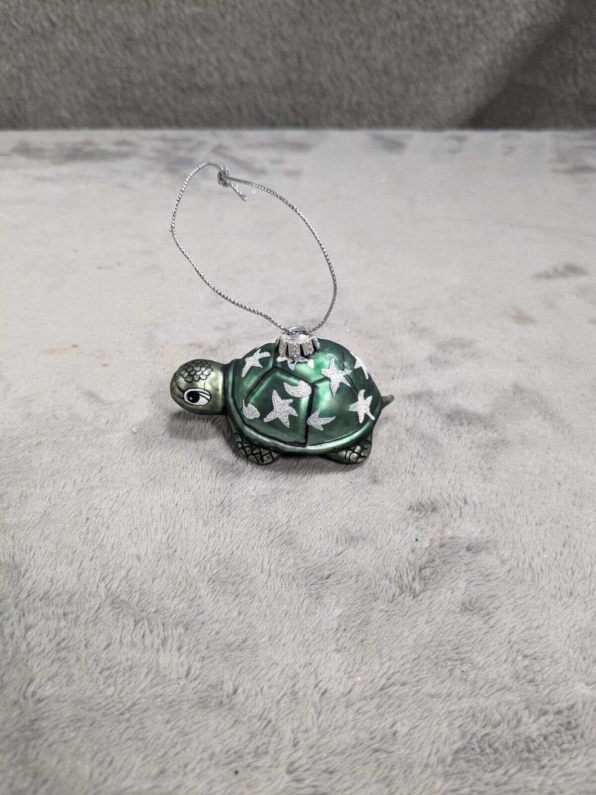  Small Hawiian HONU Blown Glass Sea Turtle Christmas Ornament by Island Heritage