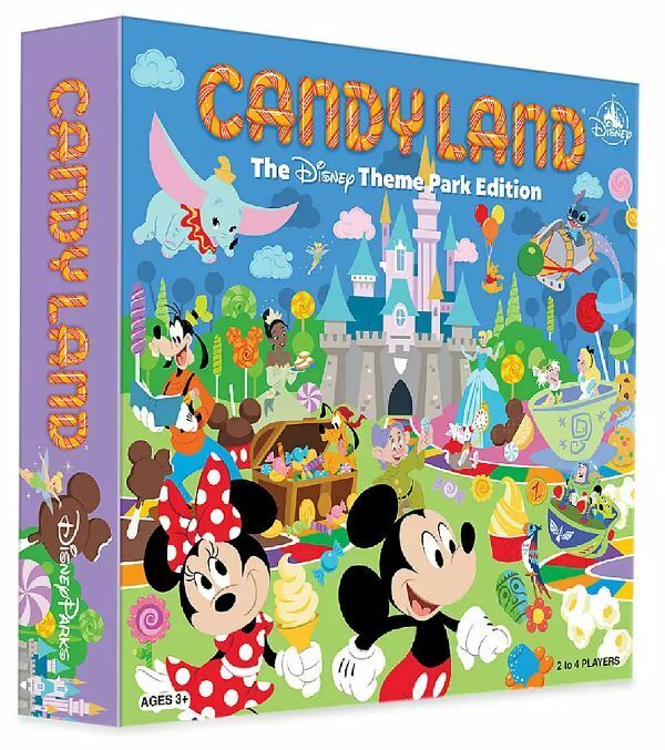 Disney Parks Theme Park Edition Candyland Board Game Mickey Minnie Mouse NEW