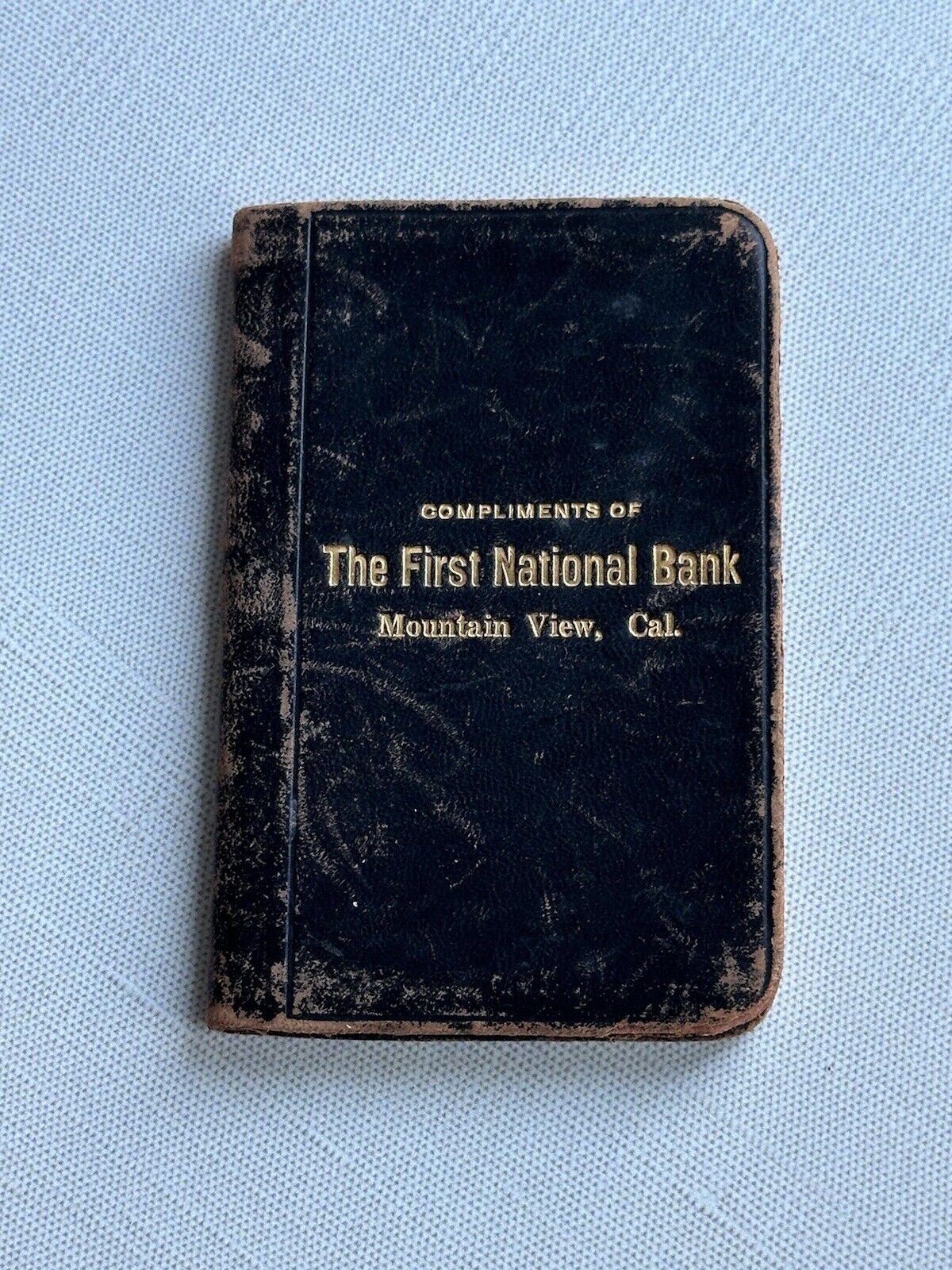 1913 FIRST NATIONAL BANK  SAVINGS BOOK  LOS ANGELES  CALIFORNIA VINTAGE