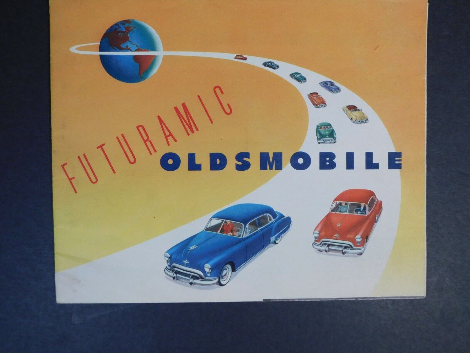 1948 -1949 Oldsmobile Toronado Ninety-Eight Cutlass Supreme Vista Sales Brochure