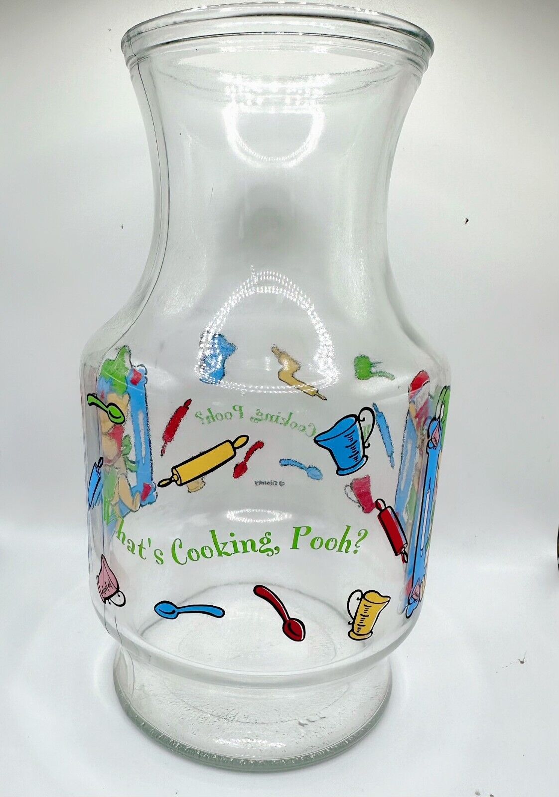 Vintage Disney/Anchor Hocking Winnie the Pooh What\'s Cooking 9\