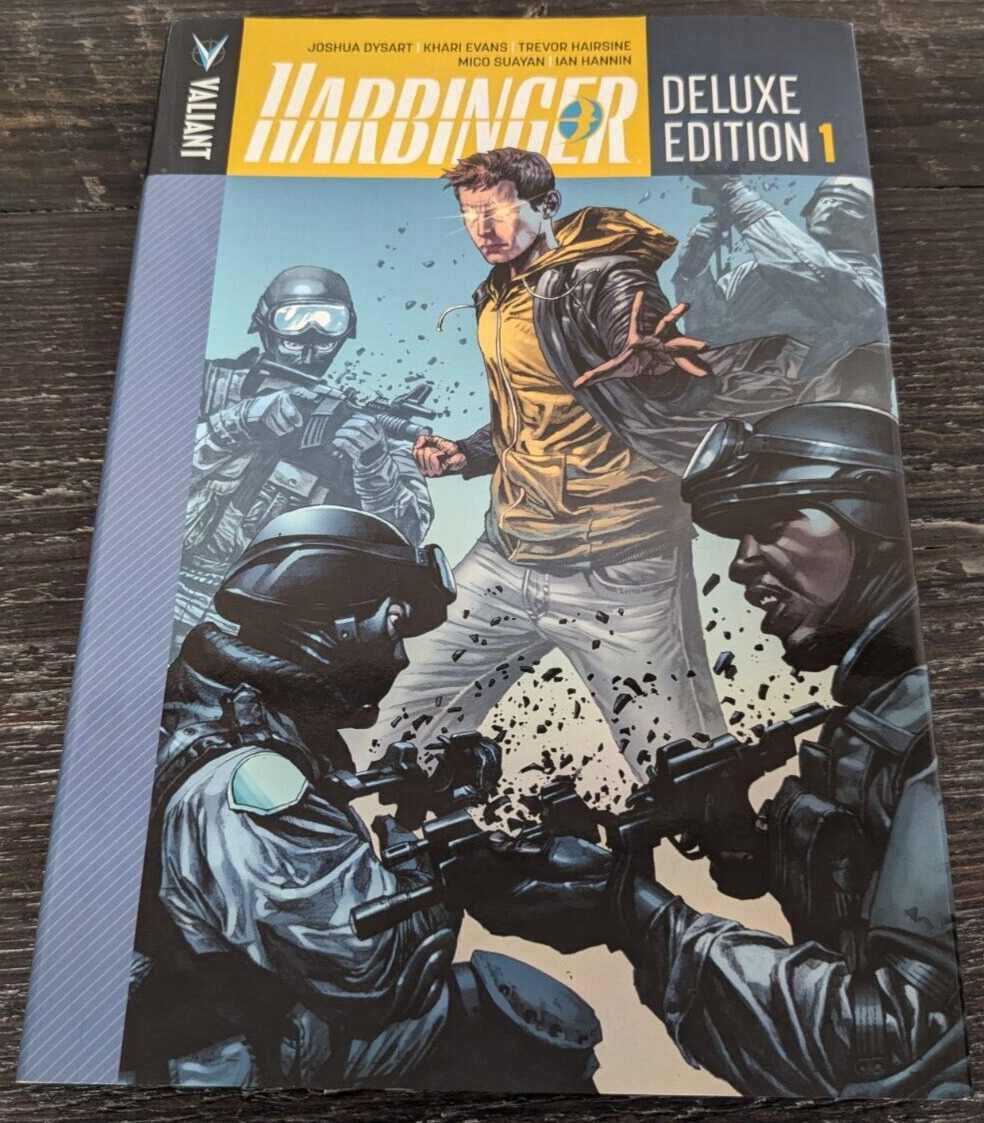 Harbinger Deluxe Edition Volume 1 Hardcover HC Valiant Comics