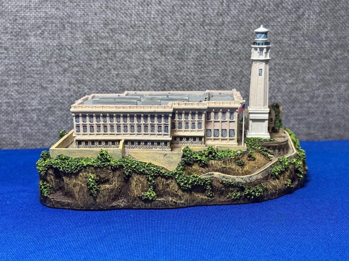 Alcatraz Island Lighthouse San Francisco Bay - Beacons by the Sea - Danbury Mint