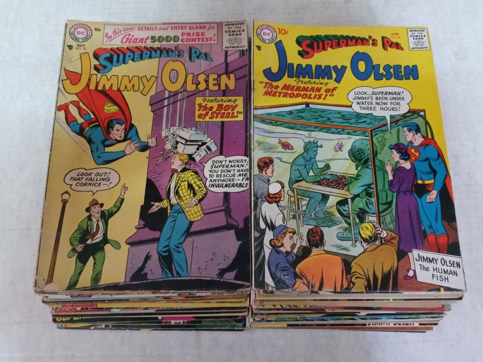 Superman's Pal Jimmy Olsen Lot Of 49 DC Vintage Comics 