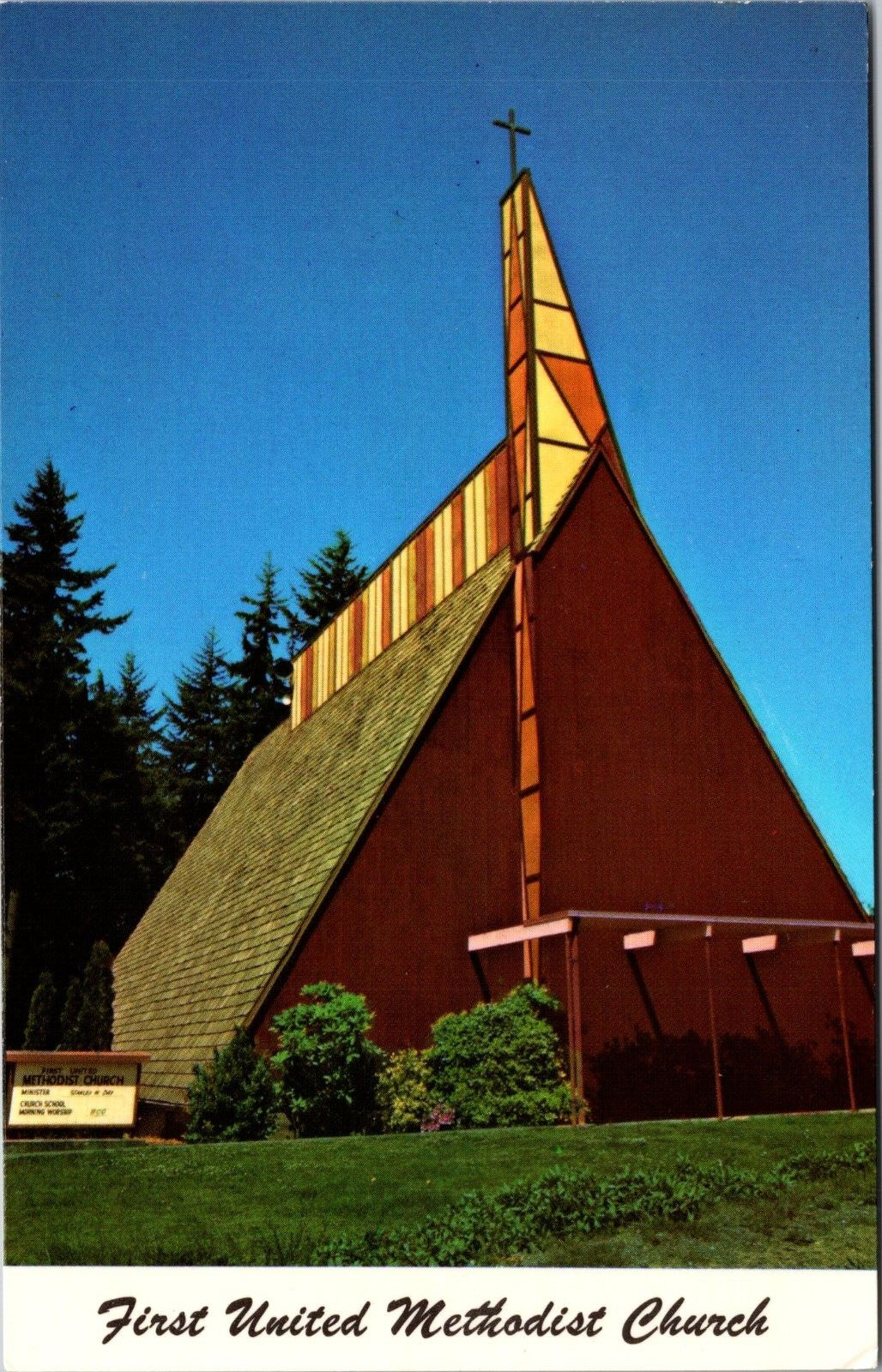 Postcard  First United Methodist Church [df]