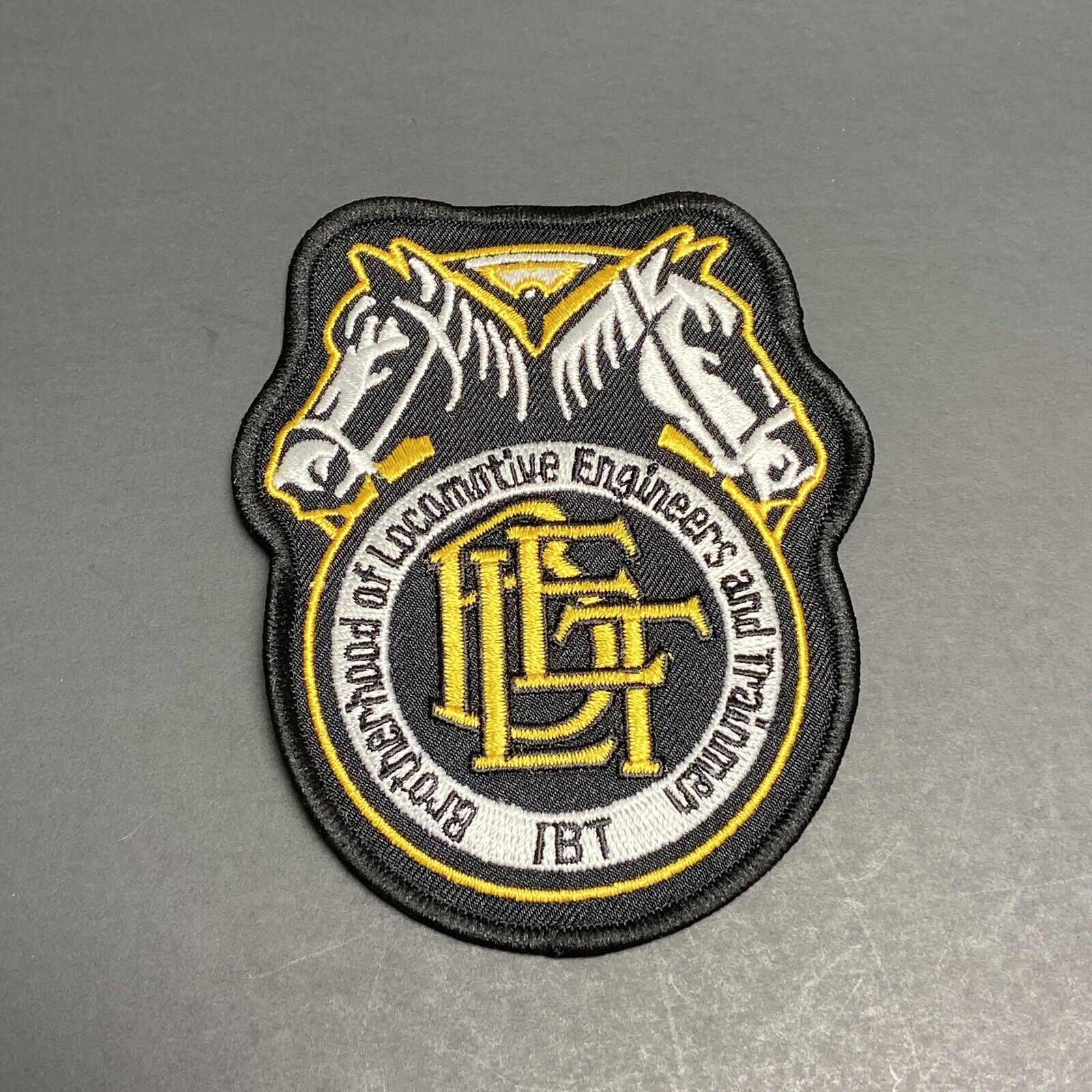Brotherhood of Locomotive Engineers and Trainmen Teamsters Patch Trains Blet