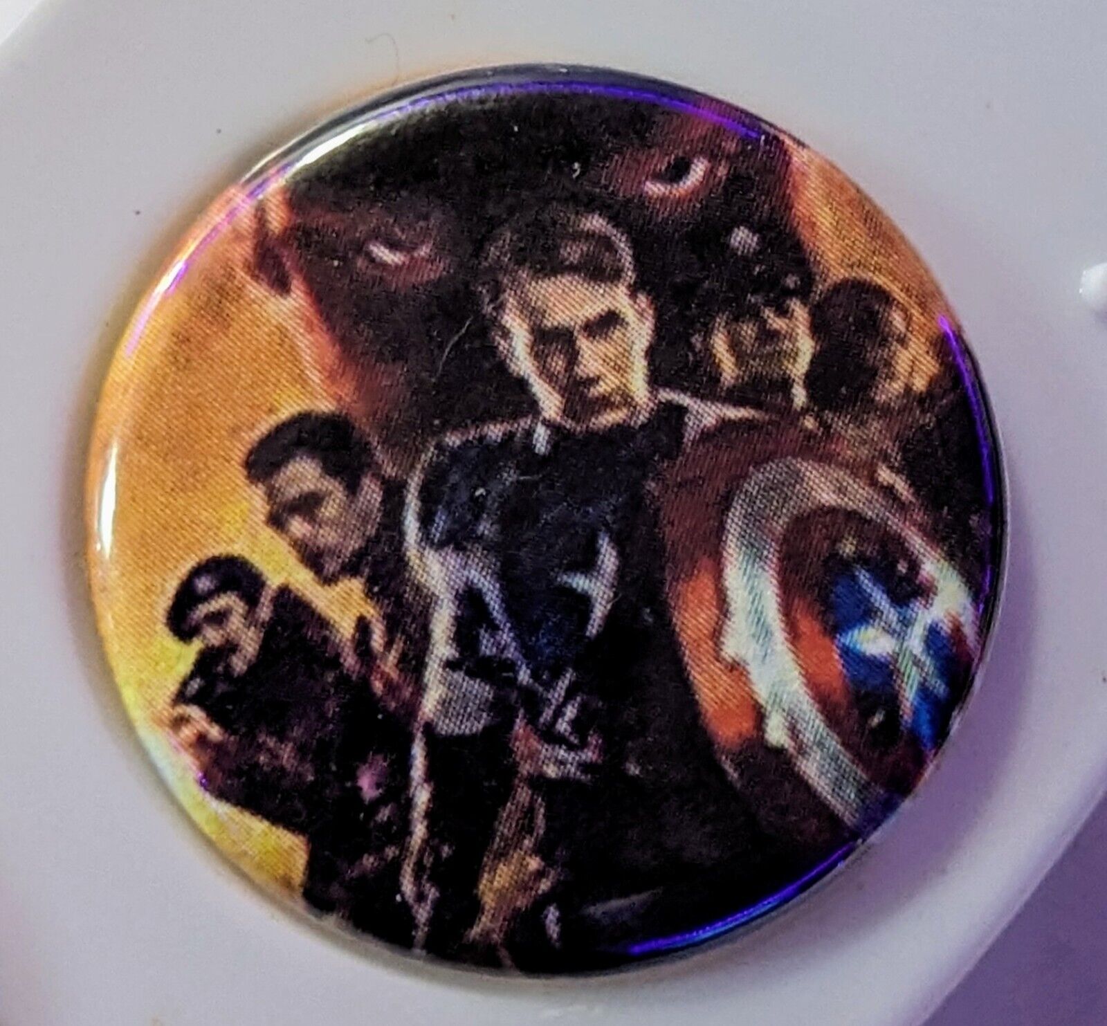 1.25-in Captain America DC Comics Superhero Cartoon Pin Badge Button