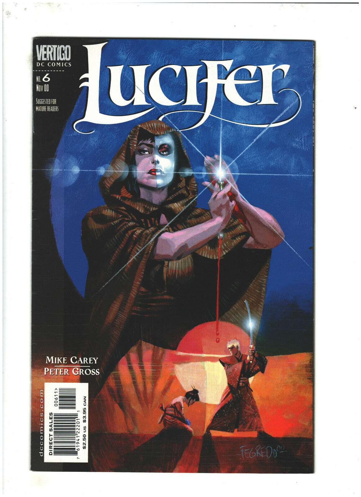 Lucifer #6 VF 8.0 Vertigo Comics 2000