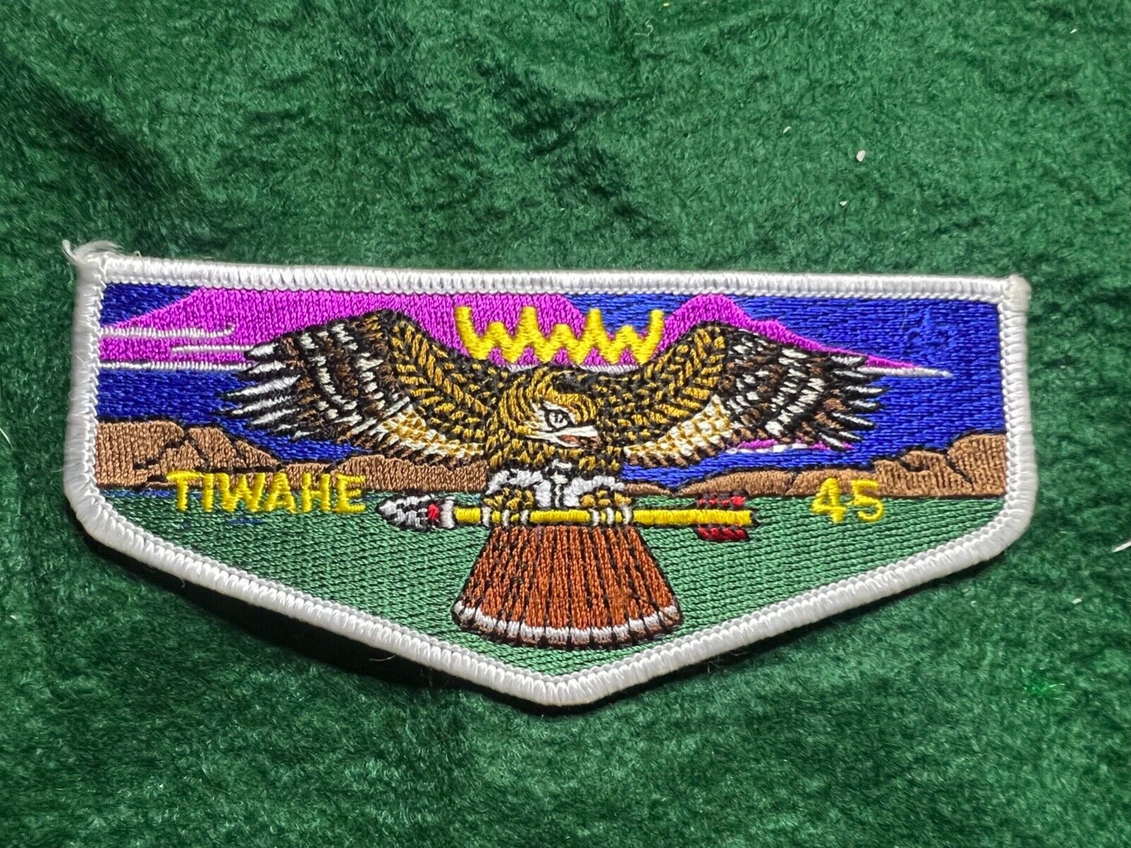 Tiwahe Lodge 45 Flap Order of the Arrow San Diego Council Boy Scouts