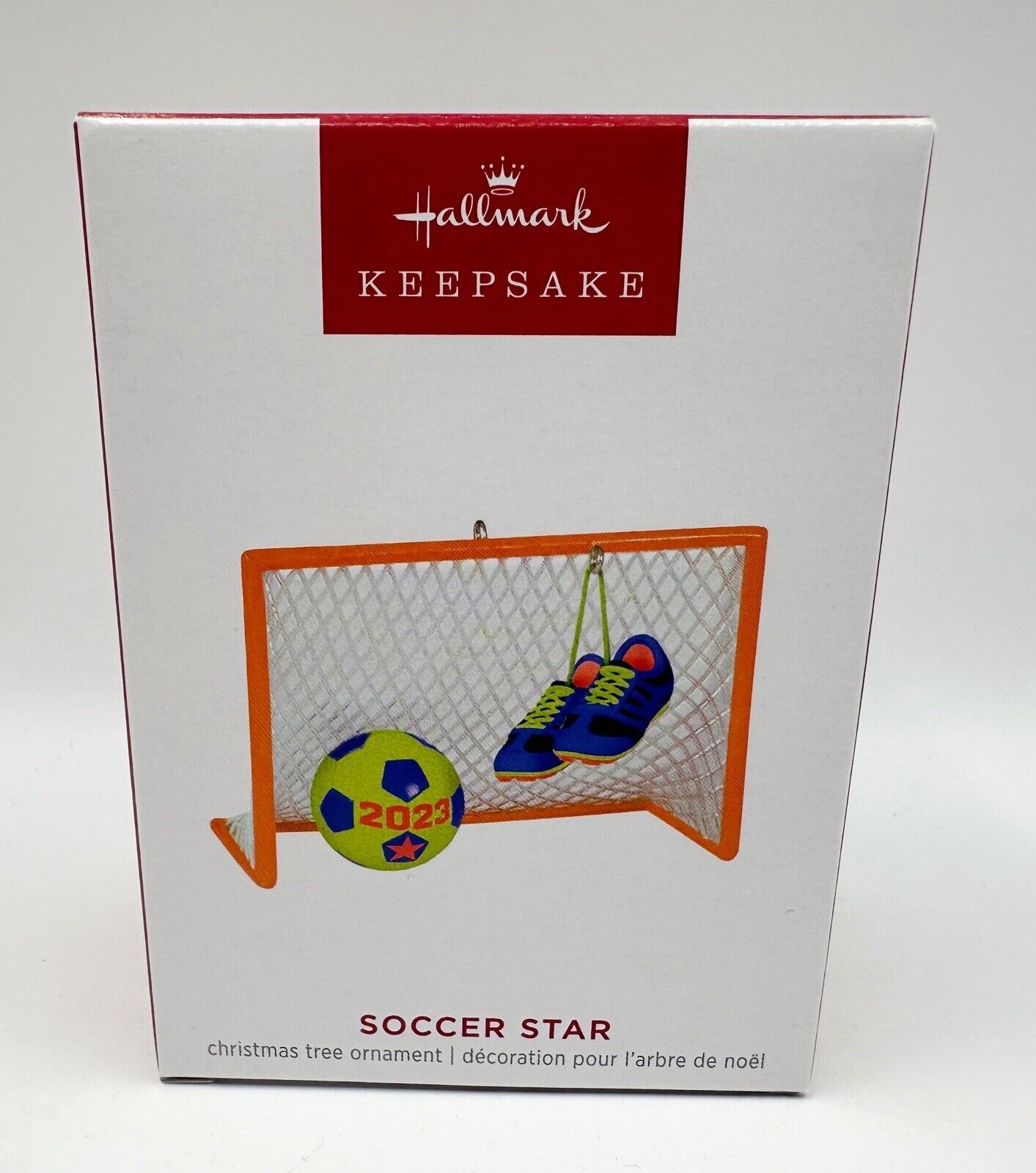 Hallmark Keepsake Soccer Star Athlete Sports Ornament 2023 NEW