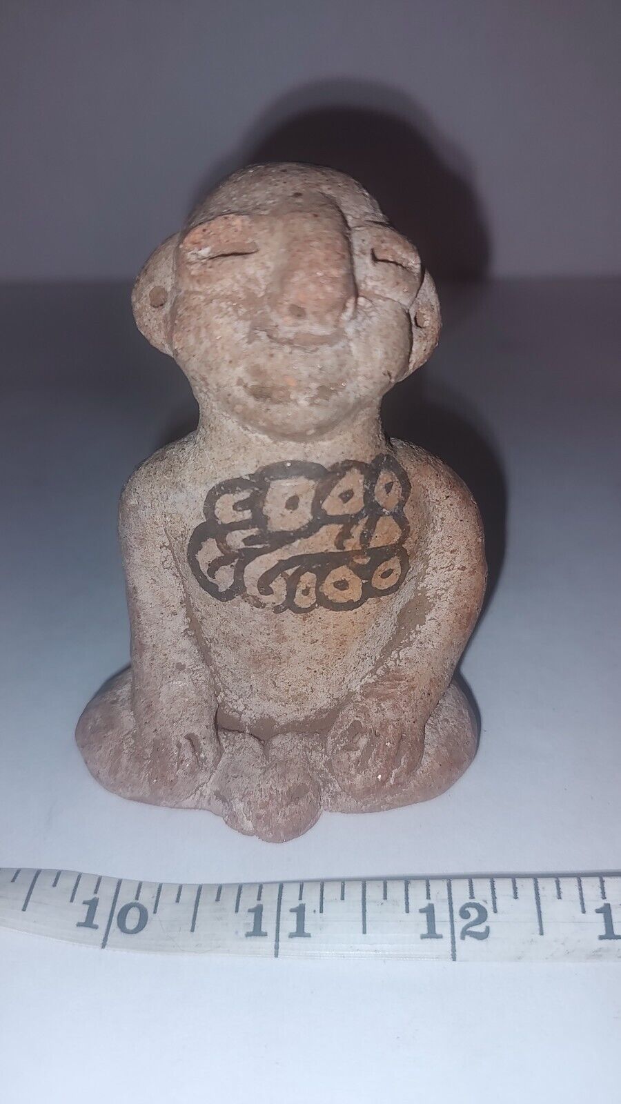 Pre Columbian Latin America Vtg Antique Pottery Figure 
