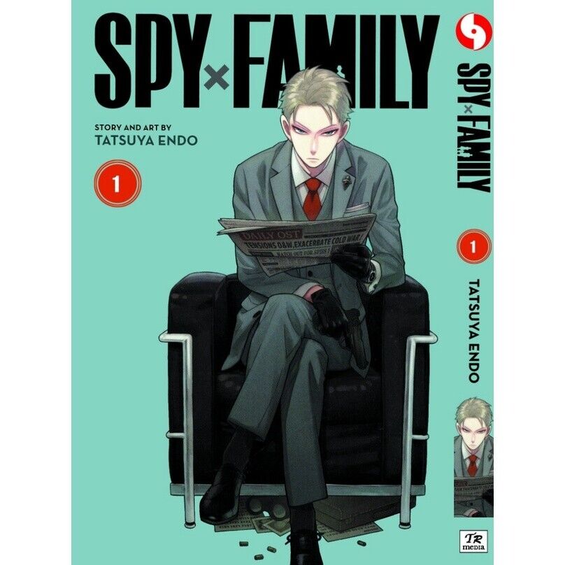 1X Set Manga Spy X Family (Vol 1 - 12 End) English Version Comic + DHL Express