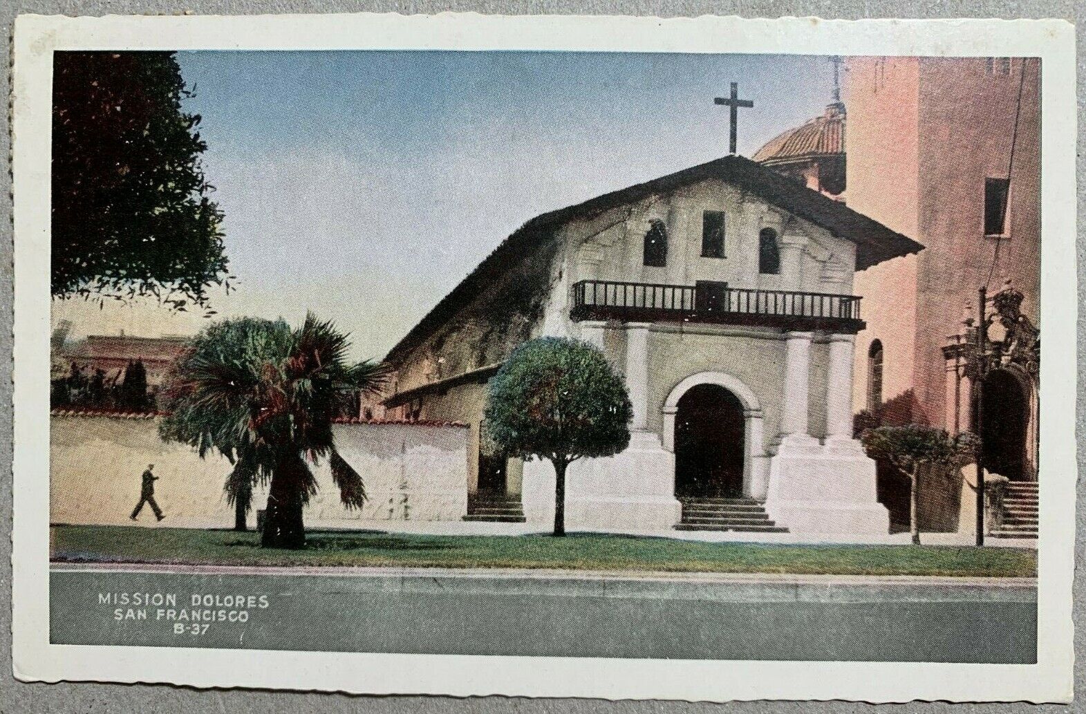 Postcard San Francisco CA - Mission Delores