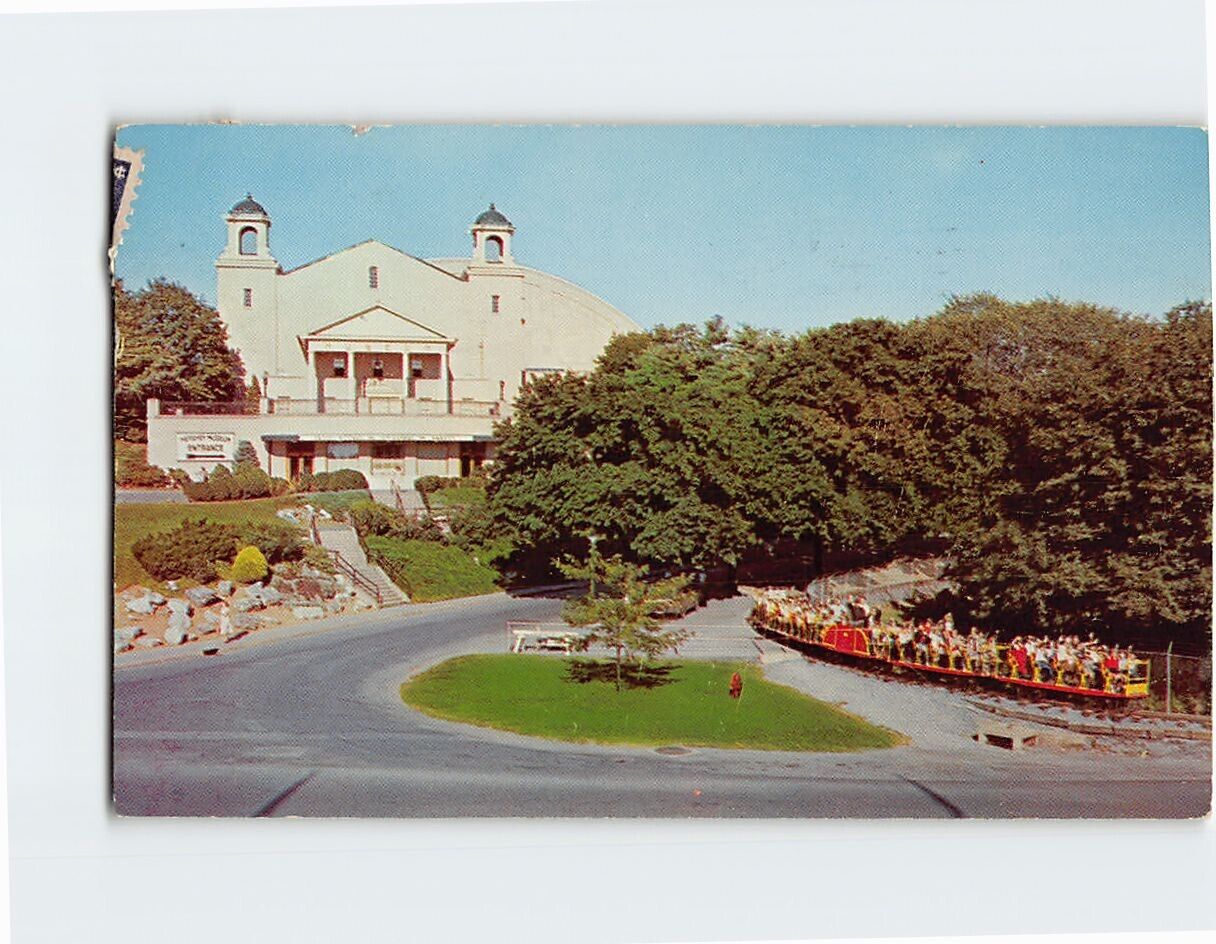 Postcard Miniature Train Hershey Park Hershey Pennsylvania USA North America
