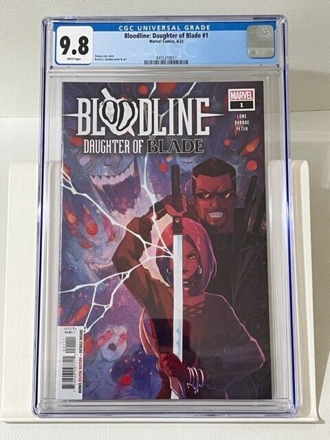 Bloodline Daughter Of Blade #1 2023 Marvel Comics CGC 9.8 1st Print