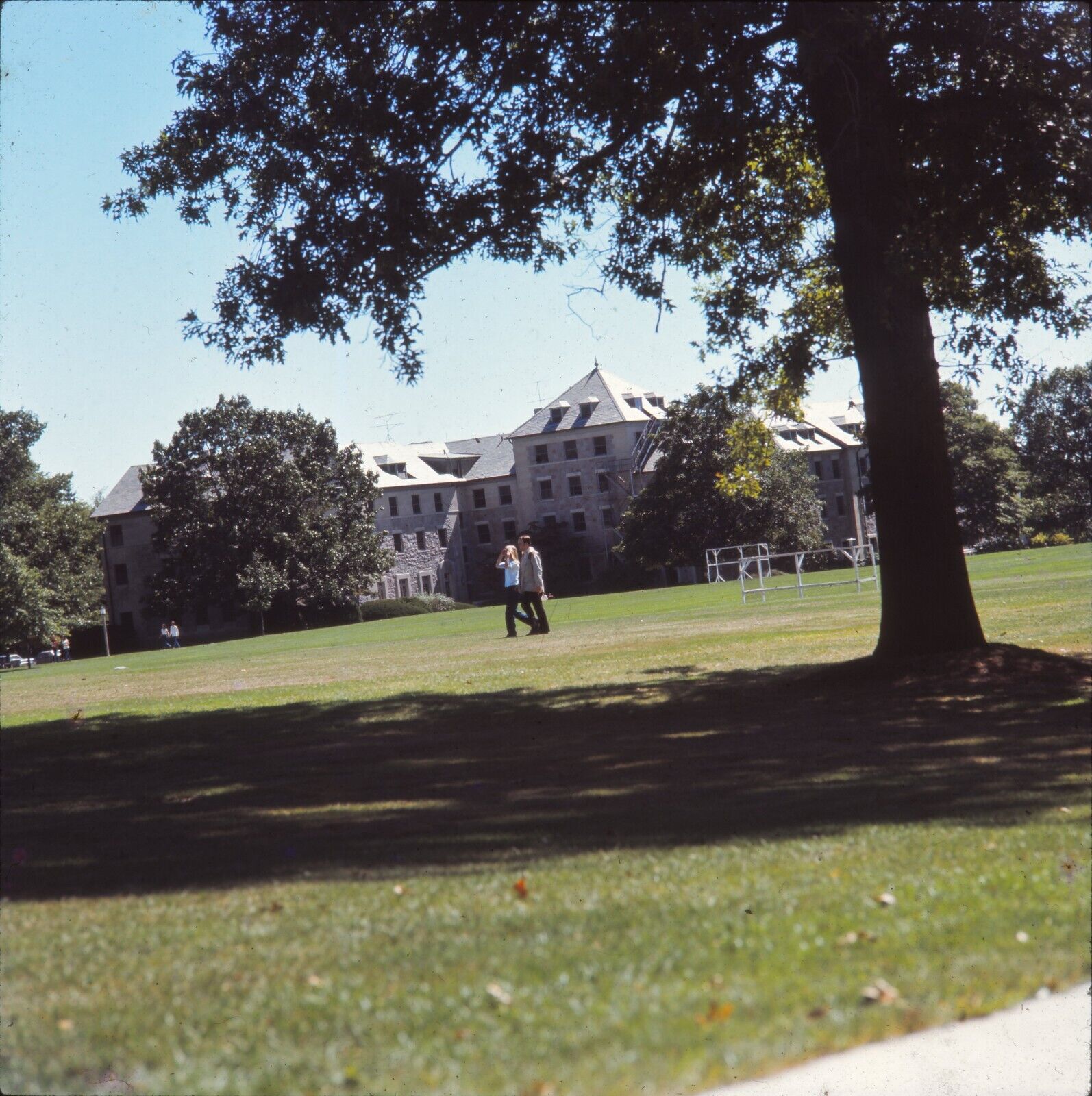 Vintage 55mm Film Slide Transparency Connecticut College