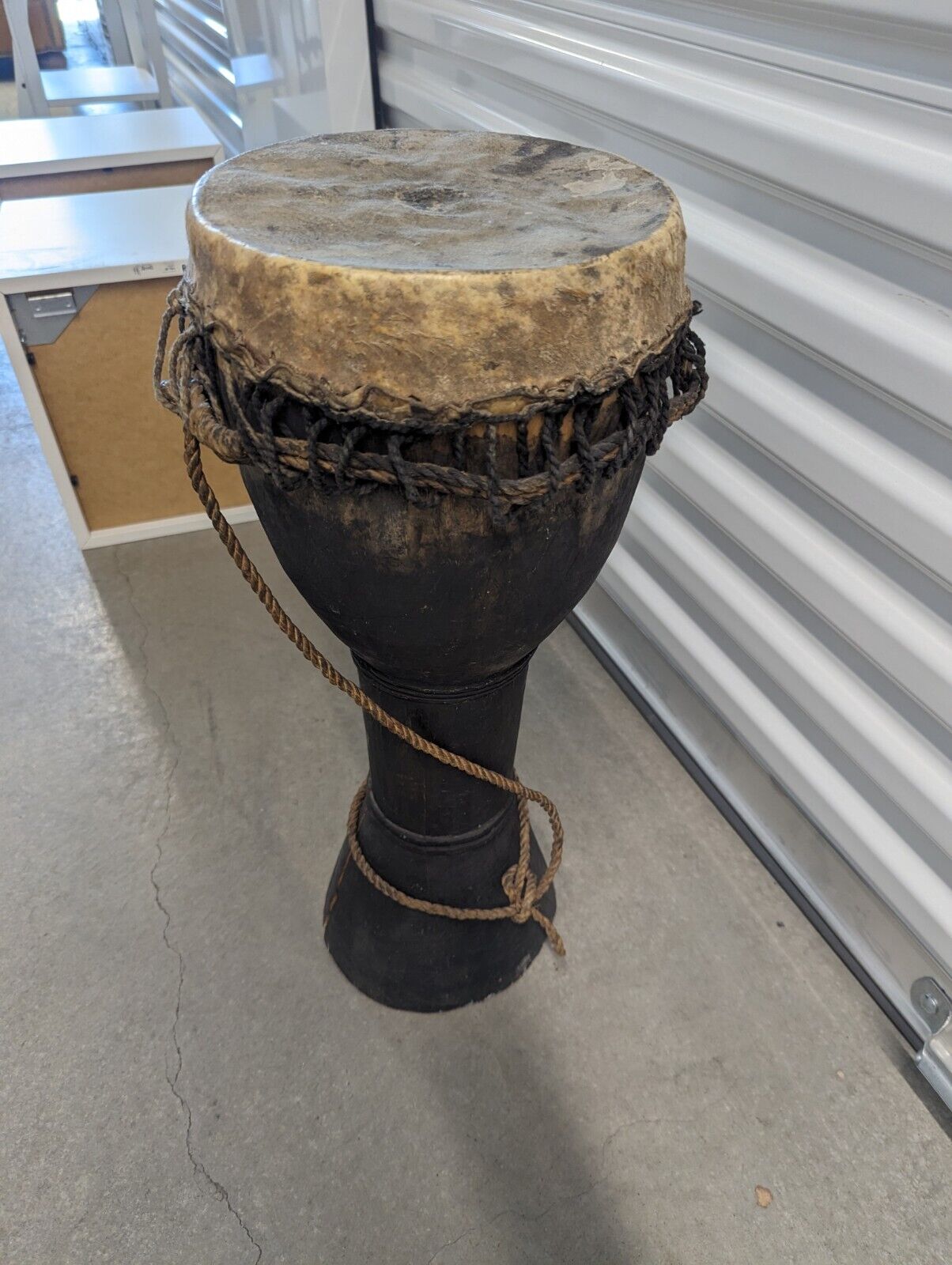 vintage african drum