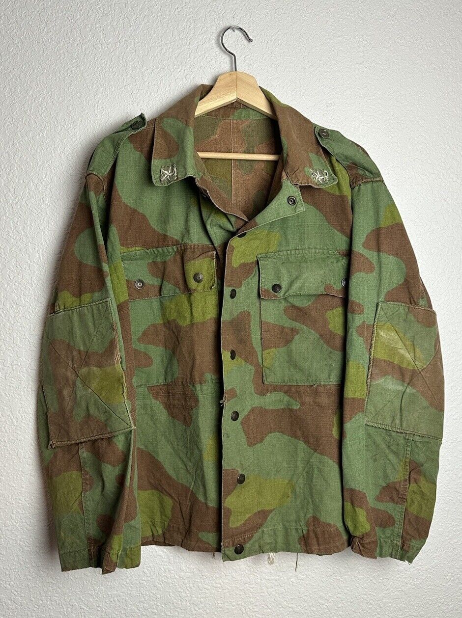 Vintage Italian Army M29 San Marco Camo Jacket