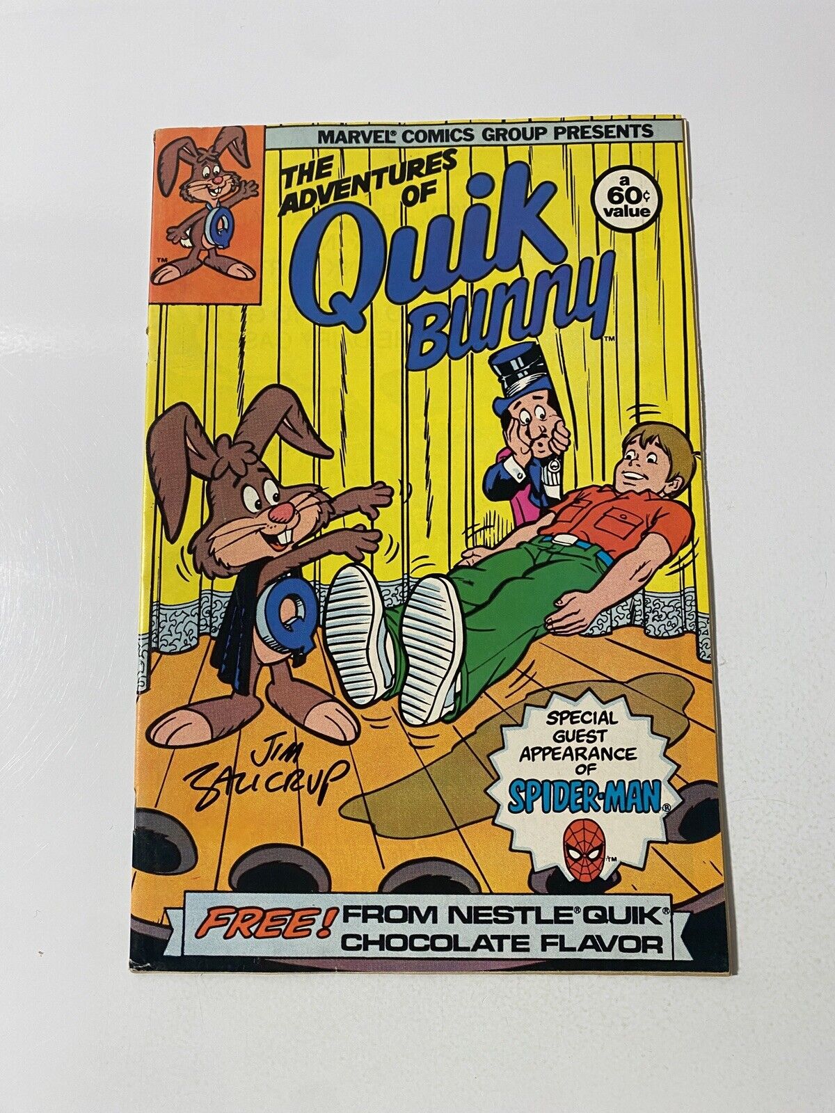 Adventures Of Quick Bunny #1 Marvel Comics 1984 Spider-Man Nestle Quick 1st App
