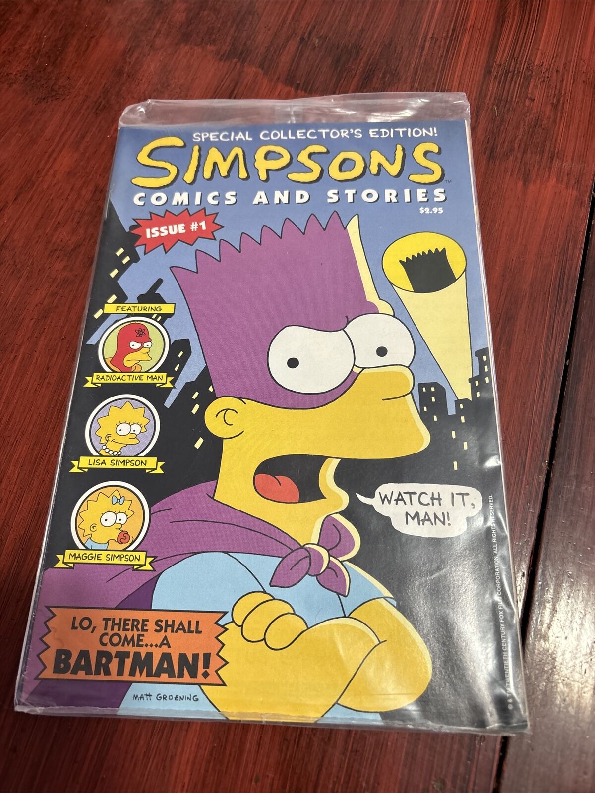 Simpsons Comics & Stories #1. First appearance Collector's Edition.