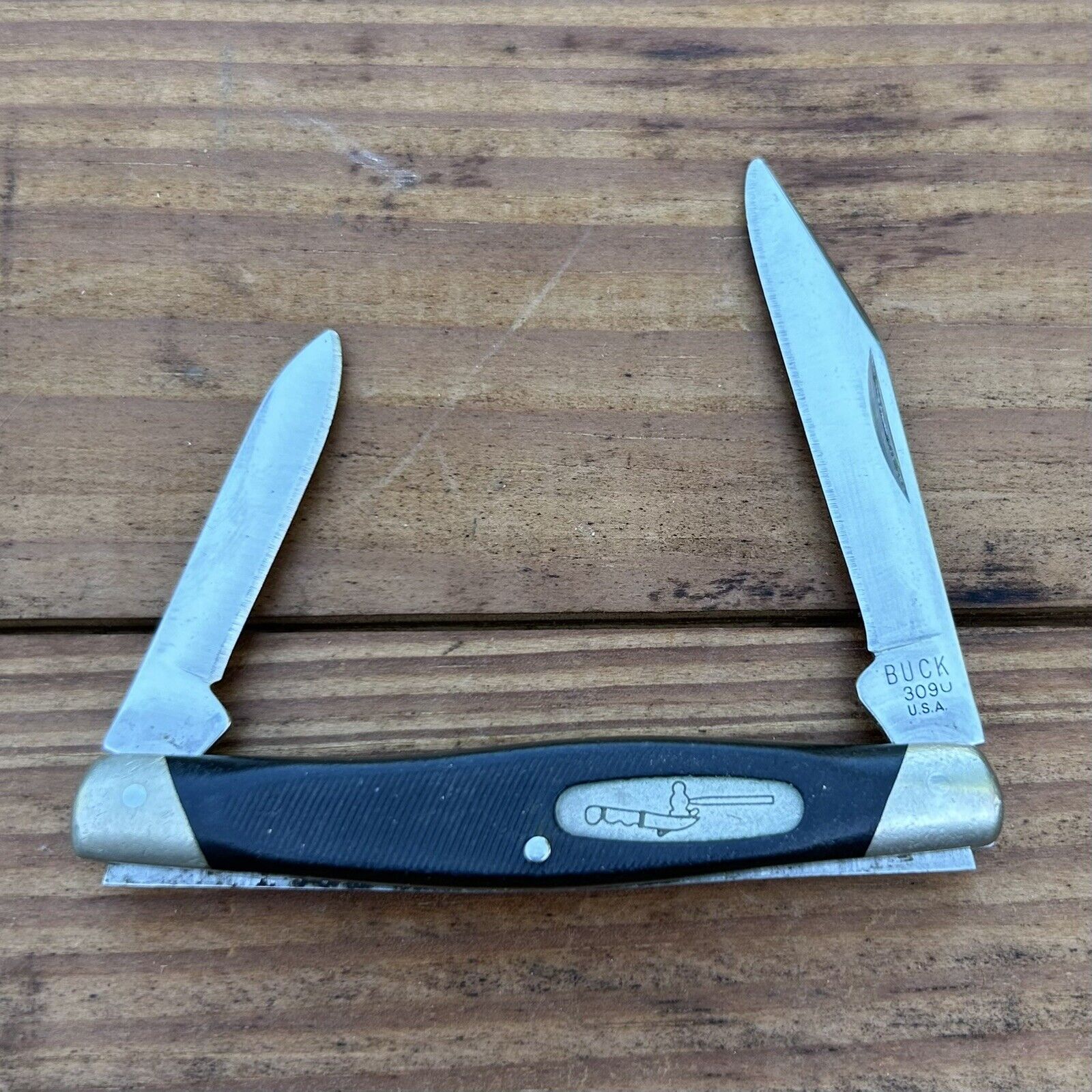 BUCK 309 Companion 1998 Pocket Knife 2 Blade Vintage Folding USA