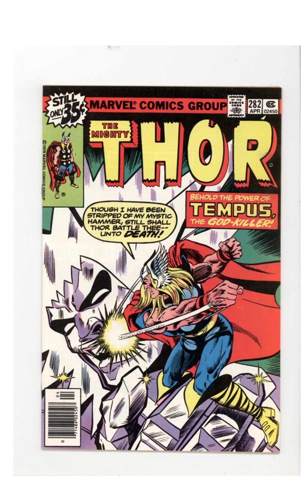 Thor 282 VF/NM 1st App Time-Keepers 1979