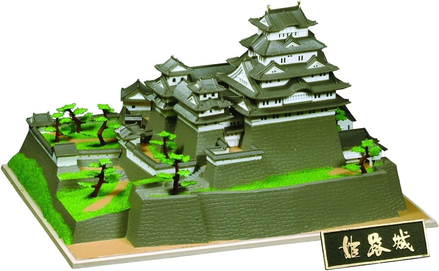 Doyusha Japan\'s famous castle S-21 Himeji Castle plastic model 1/500 DHL FREE